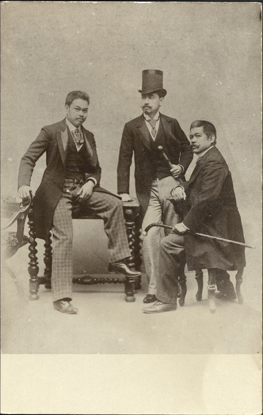 [Untitled ï¿½ Juan Luna, unidentified man, and Marcelo H. del Pilar].