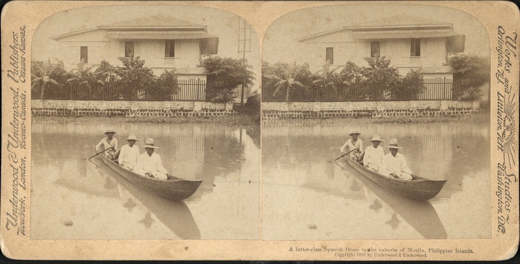 A better-class Spanish Home in the suburbs of Manila, Philippine Islands.