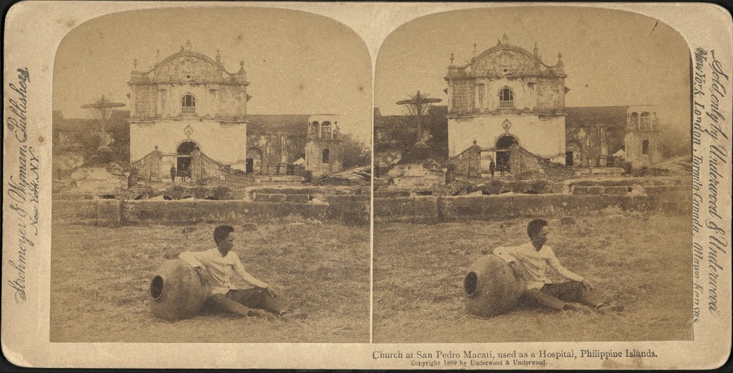 Church at San Pedro Macati, used as a Hospital, Philippine Islands