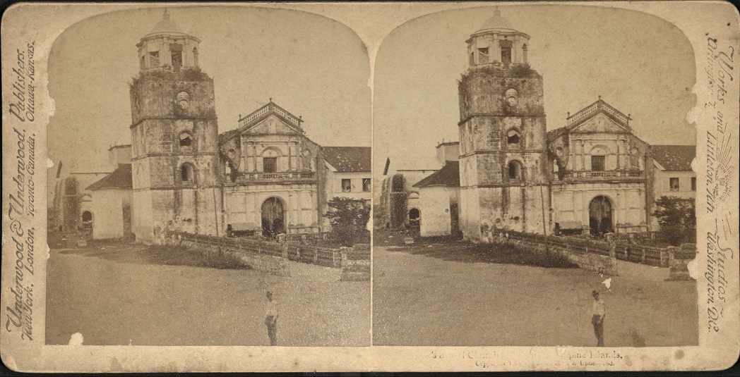 The old Church at Pasig, Philippine Islands.