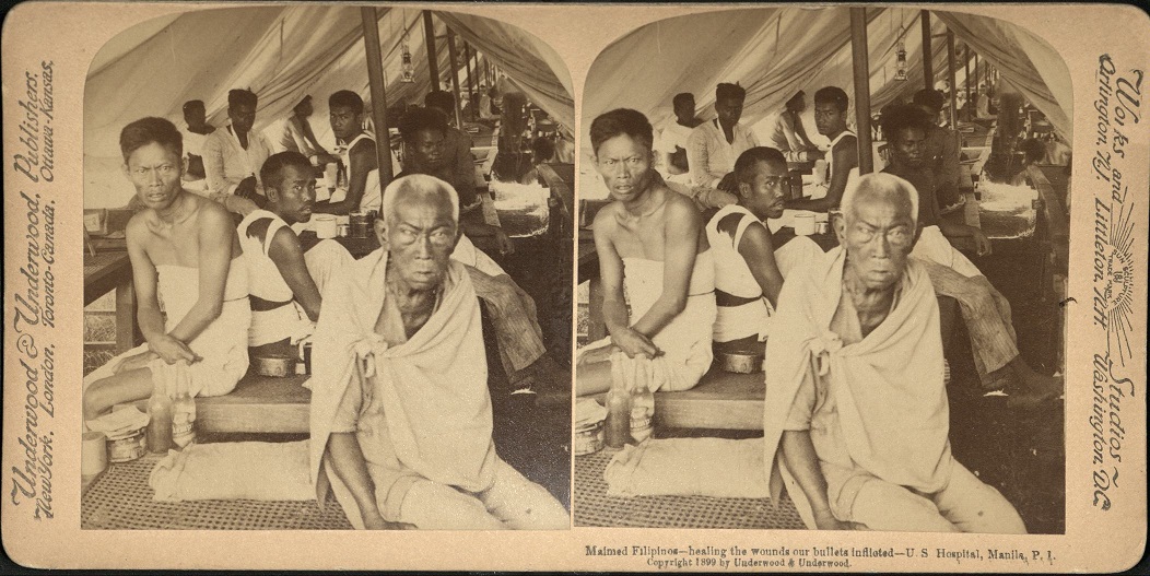 Maimed Filipinos – healing the wounds our bullets inflicted – U.S. Hospital, Manila, P. I.