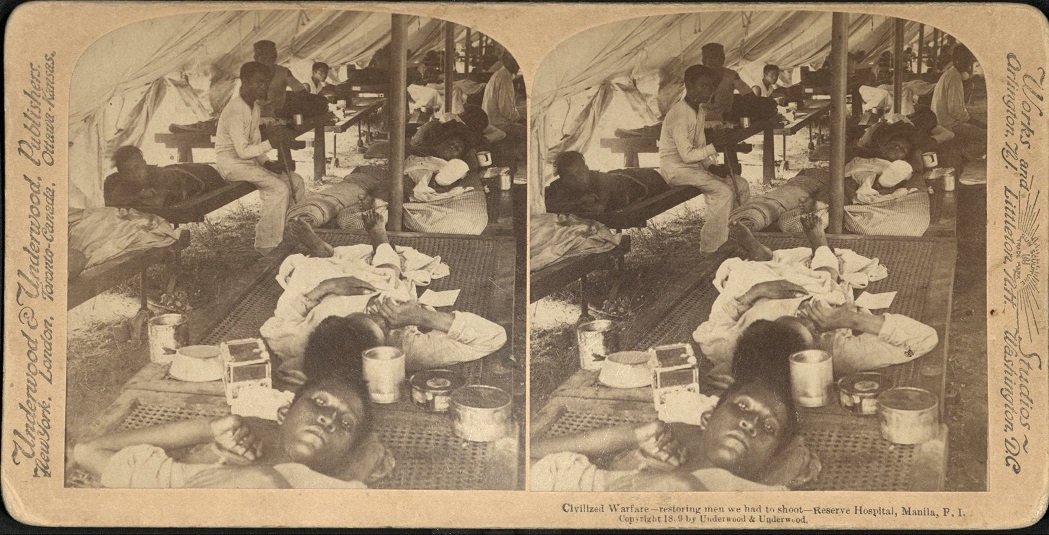 Civilized Warfare – restoring men we had to shoot – Reserve Hospital, Manila, P. I.