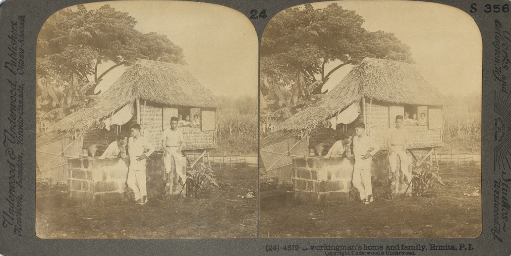 A workingman’s home and family, Ermita, P. I.