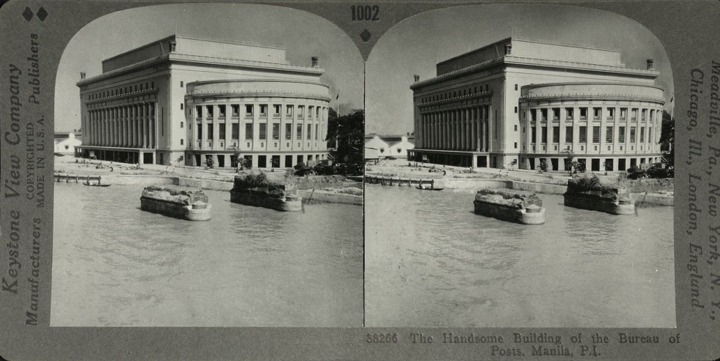 The Handsome Building of the Bureau of Posts, Manila, P. I.