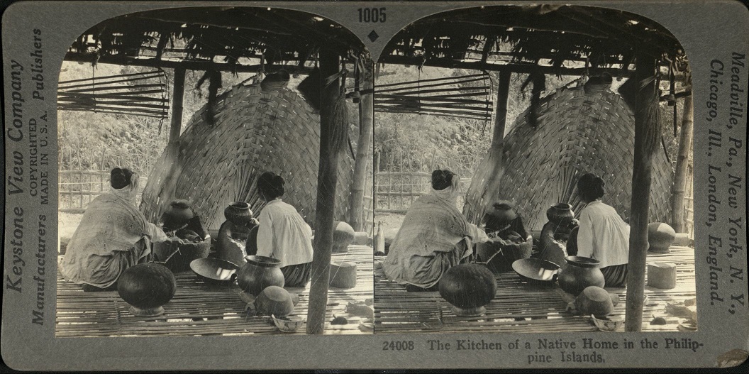 The Kitchen of a Native Home in the Philippine Islands.