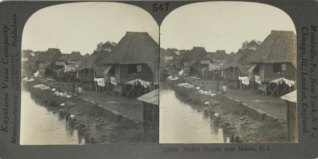 Native Homes near Manila, P. I.