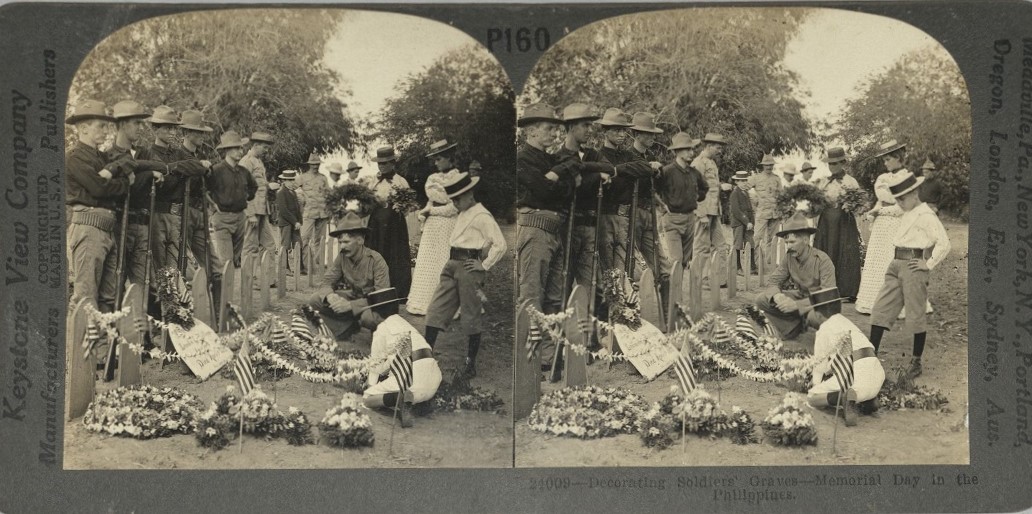 Decorating Soldiers’ Graves – Memorial Day in the Philippines.